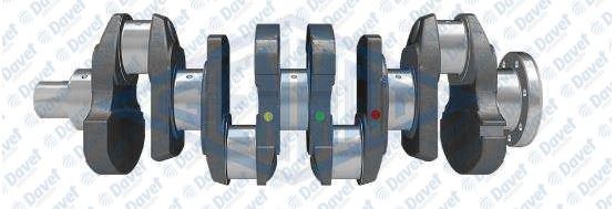 GENMOT GM1170 Krank Mili Renault R19 1.9d Kangoo 1.9 F8q Megane 1.9 Tdi 2.0 Laguna 8v 115ps
